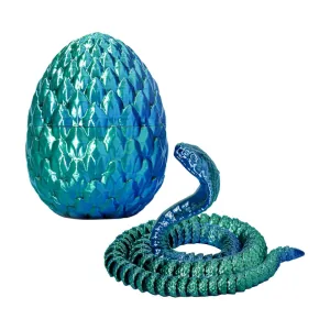 3D Printed Flexible Snake Egg Toy