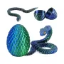 3D Printed Flexible Snake Egg Toy