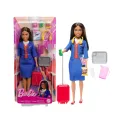 Mattel HYT60 Barbie Flight Attendant Doll and Accessories 3+