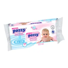 Pozzy Baby Wet Wipes 120 Pcs (Turkey)